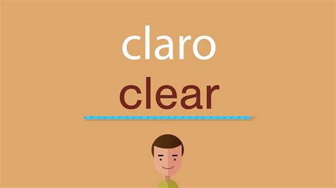 claro translation|claro meaning in english.